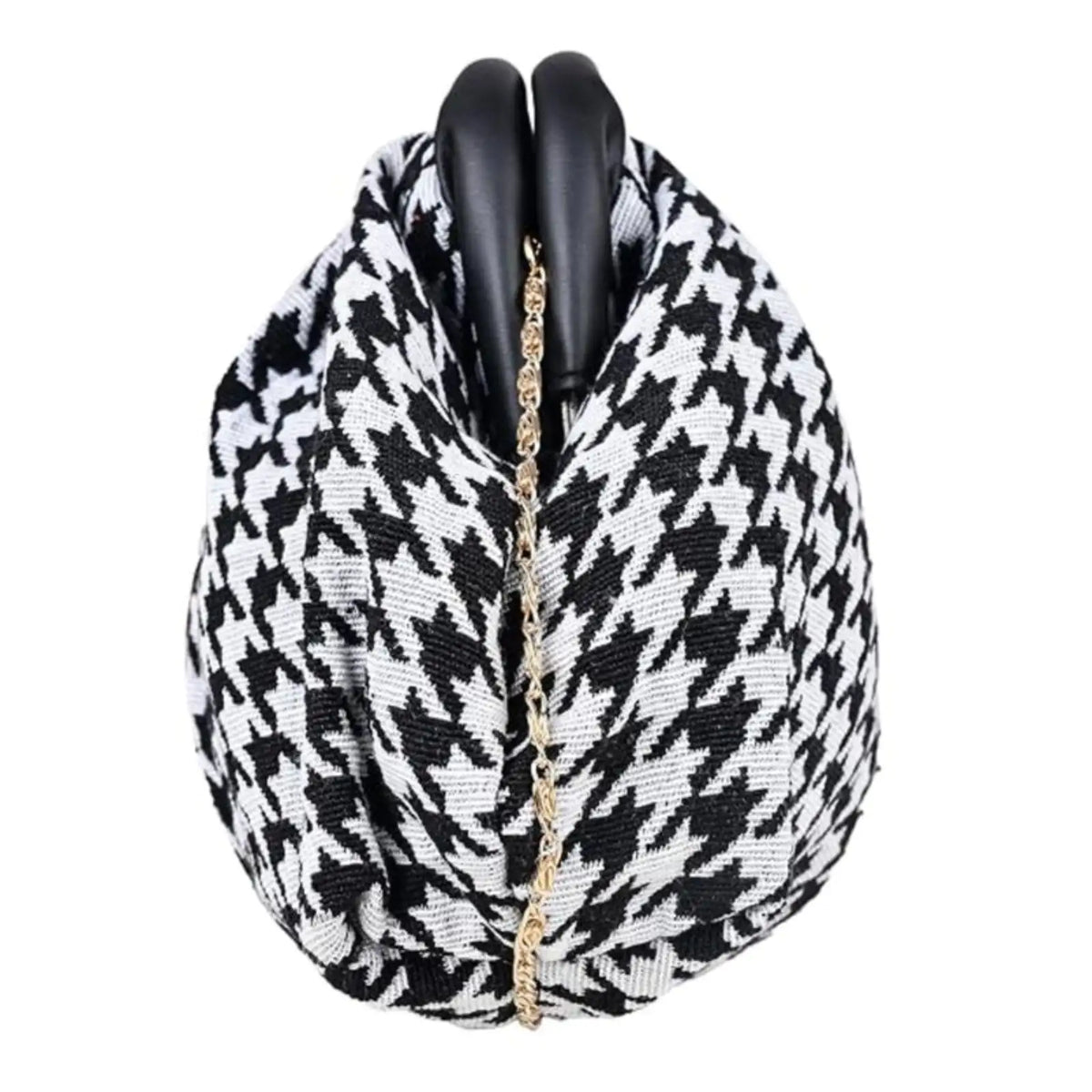 ENSAC Clutch Sling Bag for Women | Woven Jacquard Chain Strap Party Evening Bag