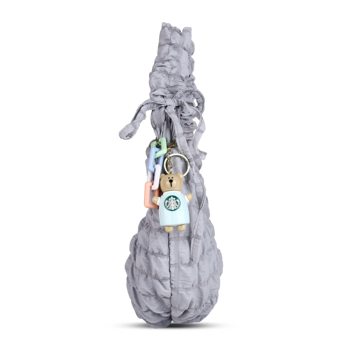 ENSAC Crescent Puff Sling Bag for Women – Popcorn Texture Shoulder Bag