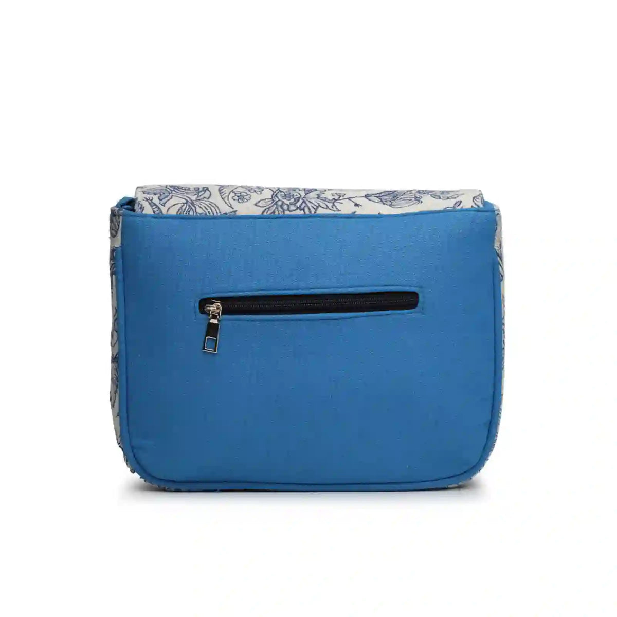 ENSAC Flap Sling Bag – Printed Canvas Crossbody Bag for Women