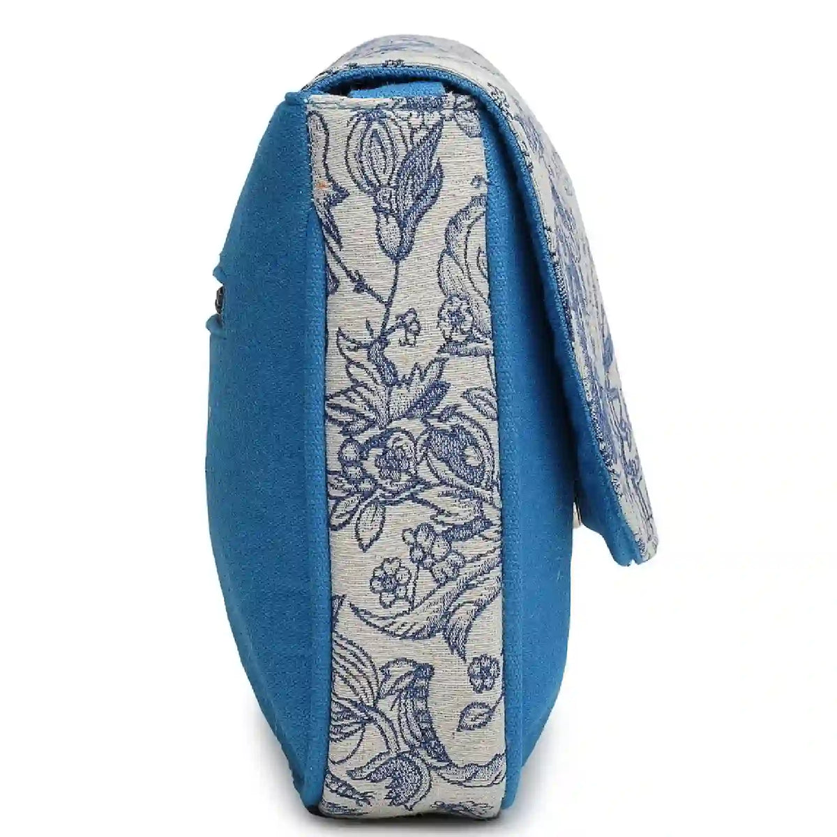 ENSAC Flap Sling Bag – Printed Canvas Crossbody Bag for Women