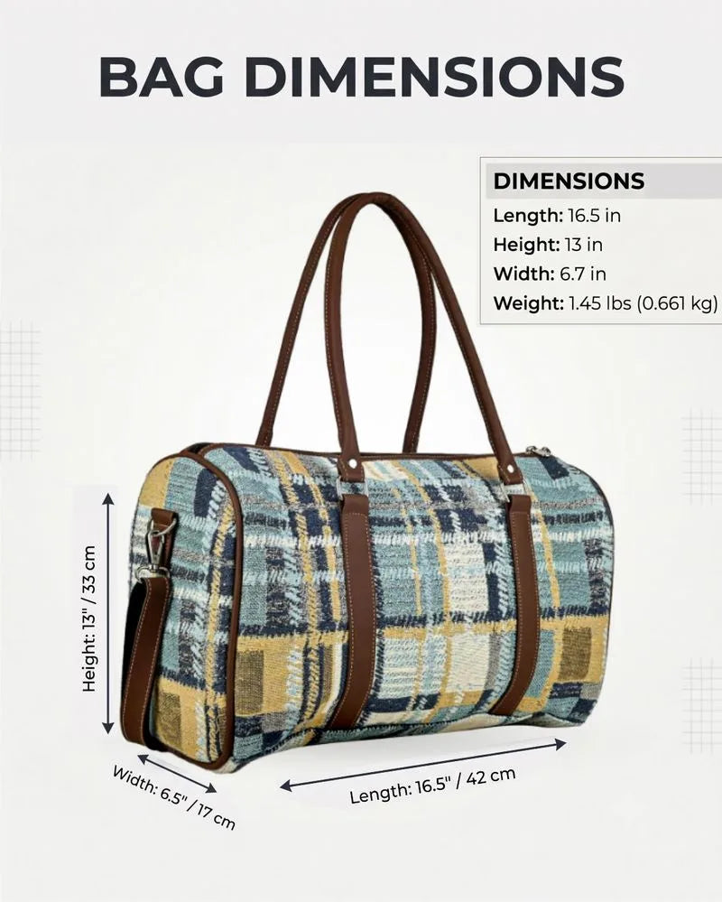 ENSAC Duffle Bag for Travel | Printed Weekender Handbag