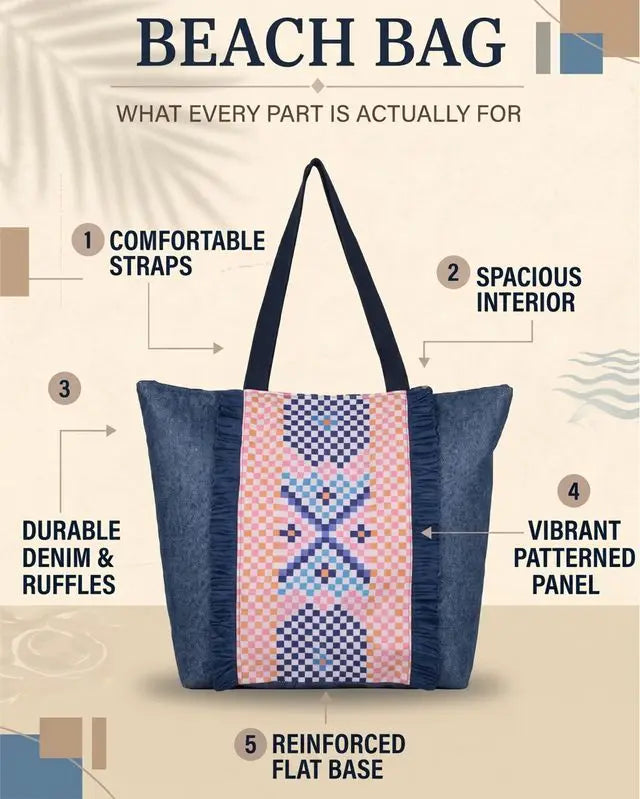 A Lightweight Beach Bag Tote for Everyday Plans