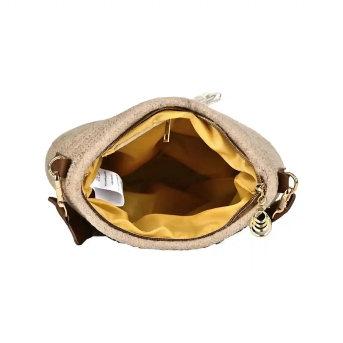 ENSAC Bucket Sling Bag for Women | Woven Nylon Rope Crossbody Bag