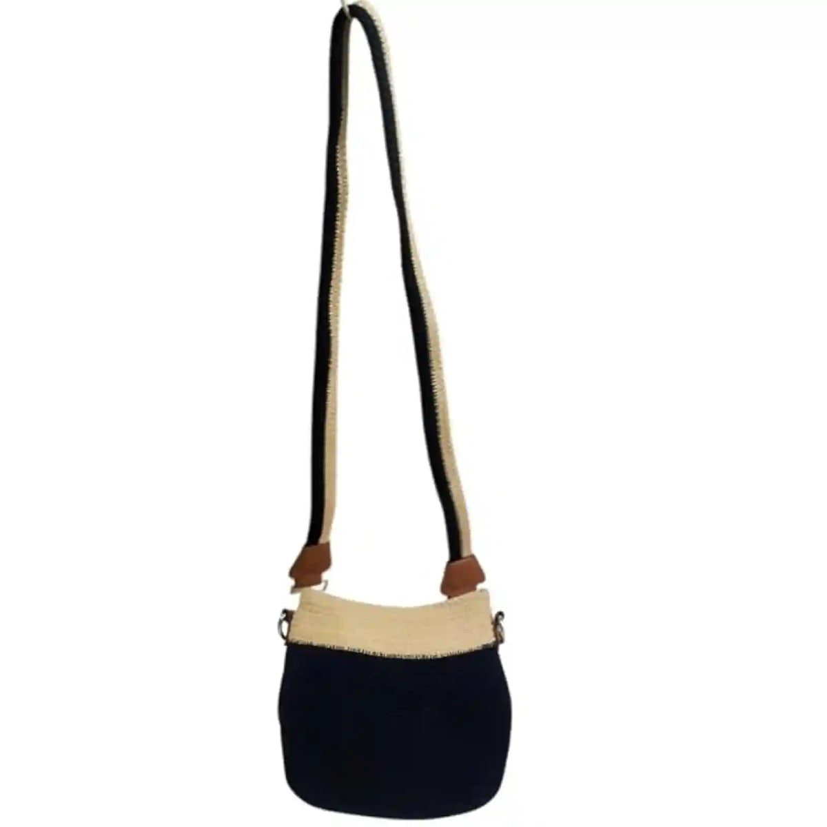 ENSAC Bucket Sling Bag for Women | Woven Nylon Rope Crossbody Bag