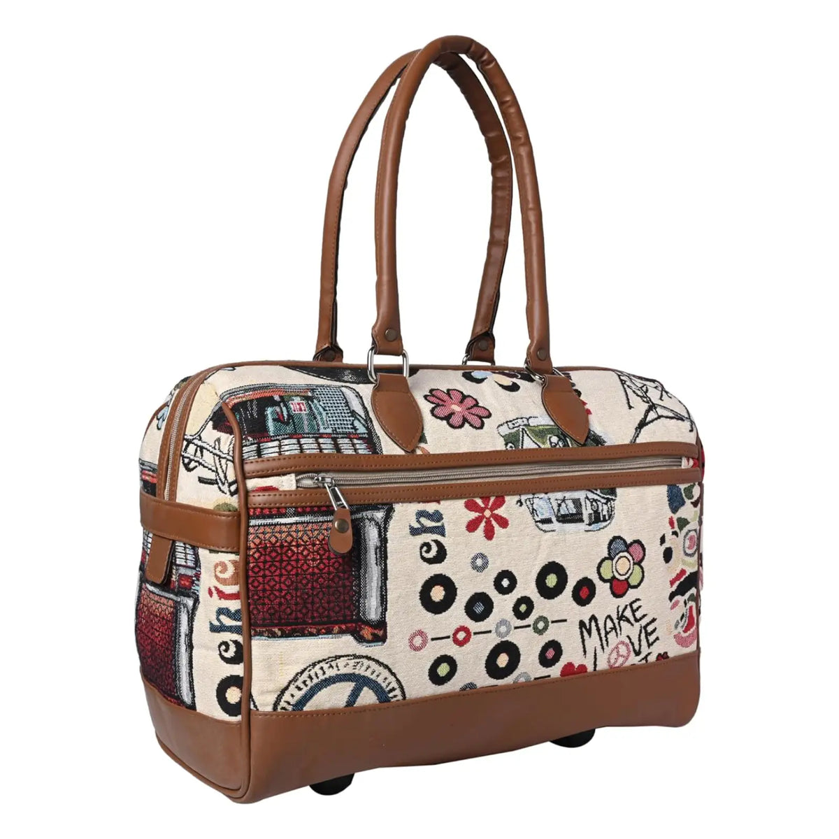 ENSAC Duffle Bag for Travel | Printed Weekender Handbag