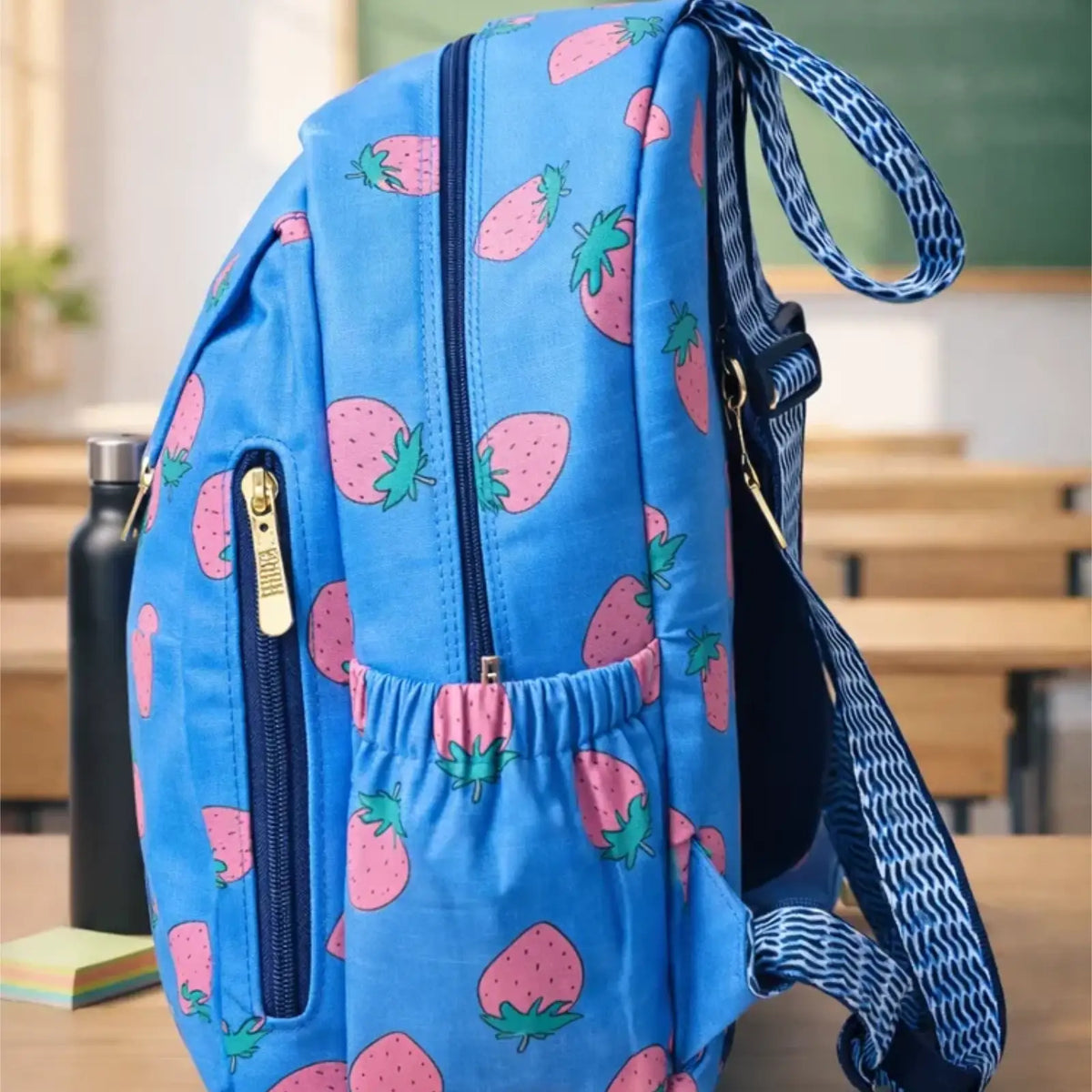 ENSAC Cute Backpack for Girls – Printed Canvas School & Picnic Travel Bag
