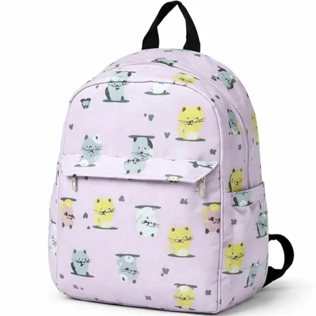 ENSAC Cute Backpack for Girls – Printed Canvas School & Picnic Travel Bag