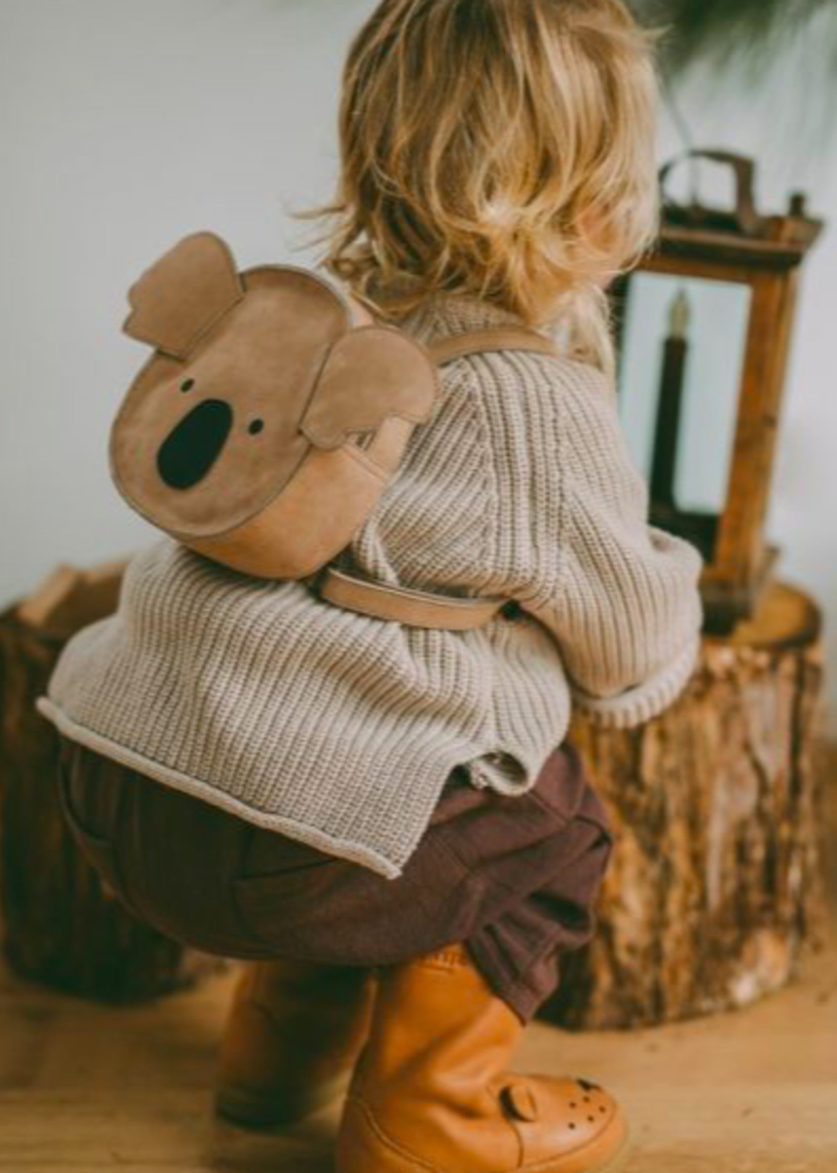 ENSAC Kids Cute Bear Bag | Stylish & with Adjustable Strap | Ideal for Birthday Gifts & Daily Use