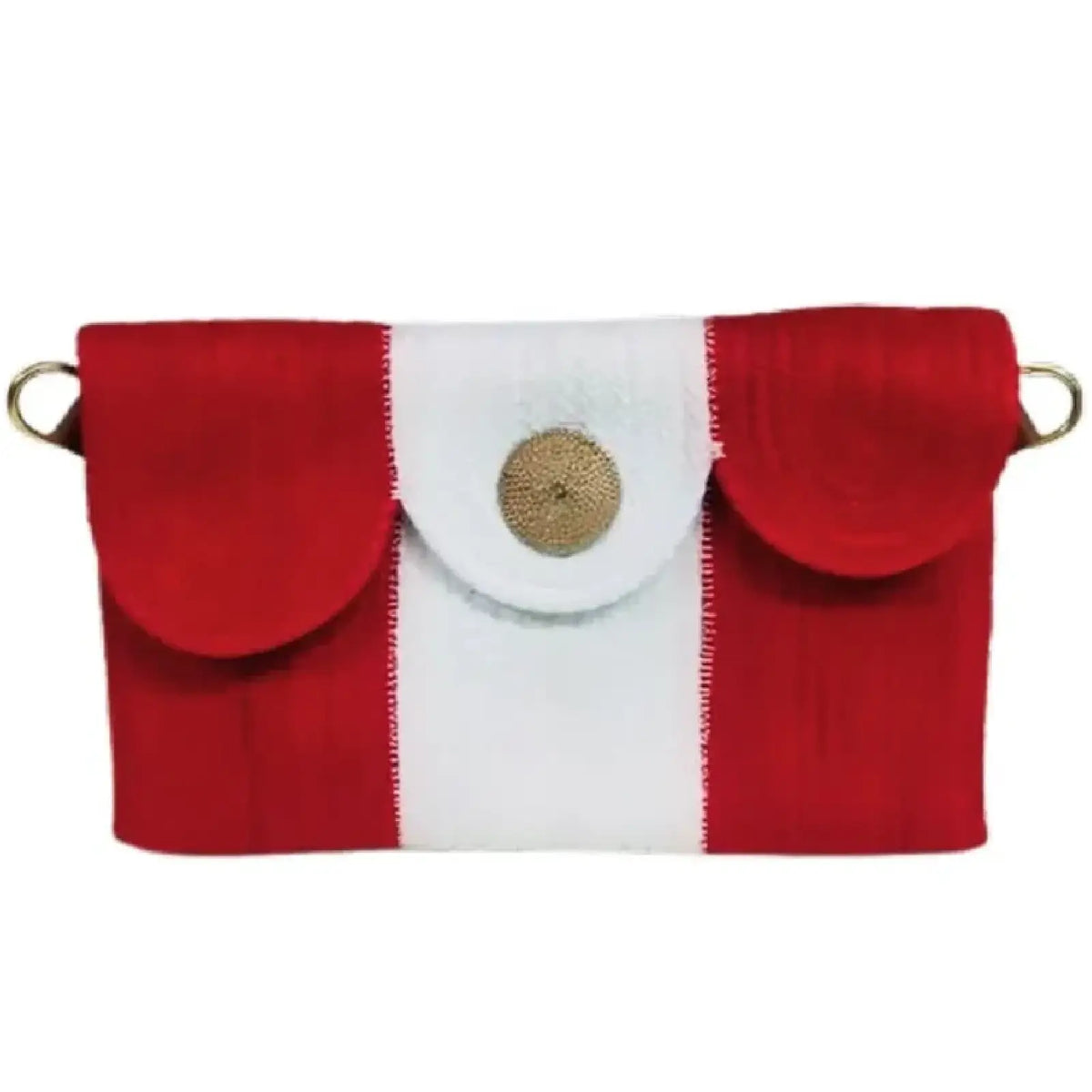 ENSAC Women's Woven Envelope Sling Bag with Flap & Crossbody Strap