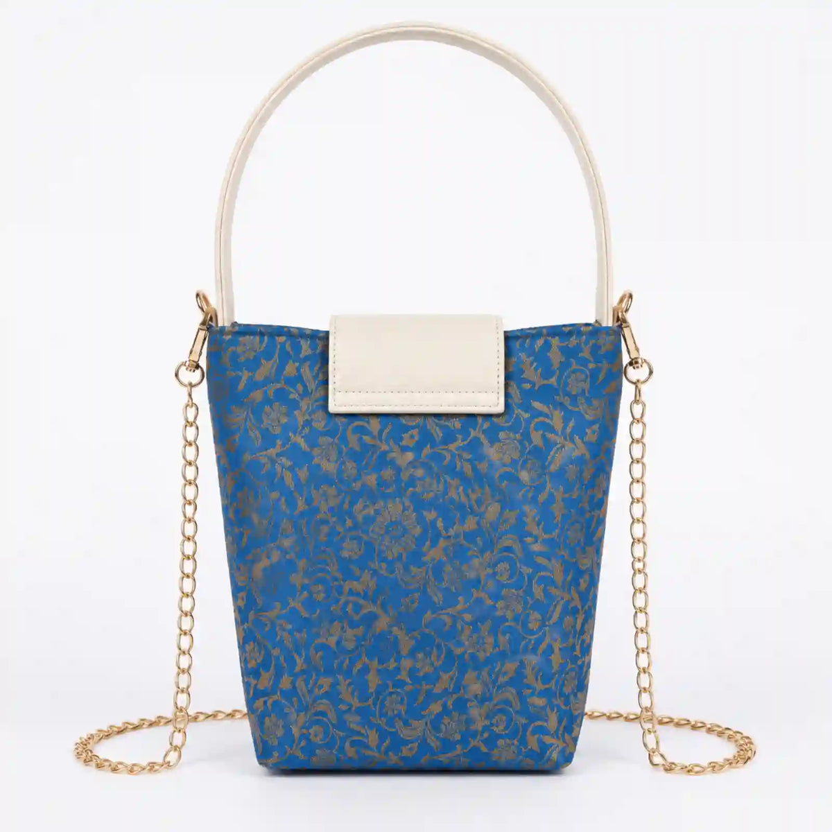 ENSAC Eternal Love Sling Bag | Silk Festive Top Handle Chain Handbag for Women
