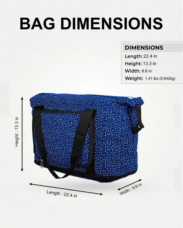 ENSAC Expandable Travel Bag | Foldable Weekender Luggage Handbag