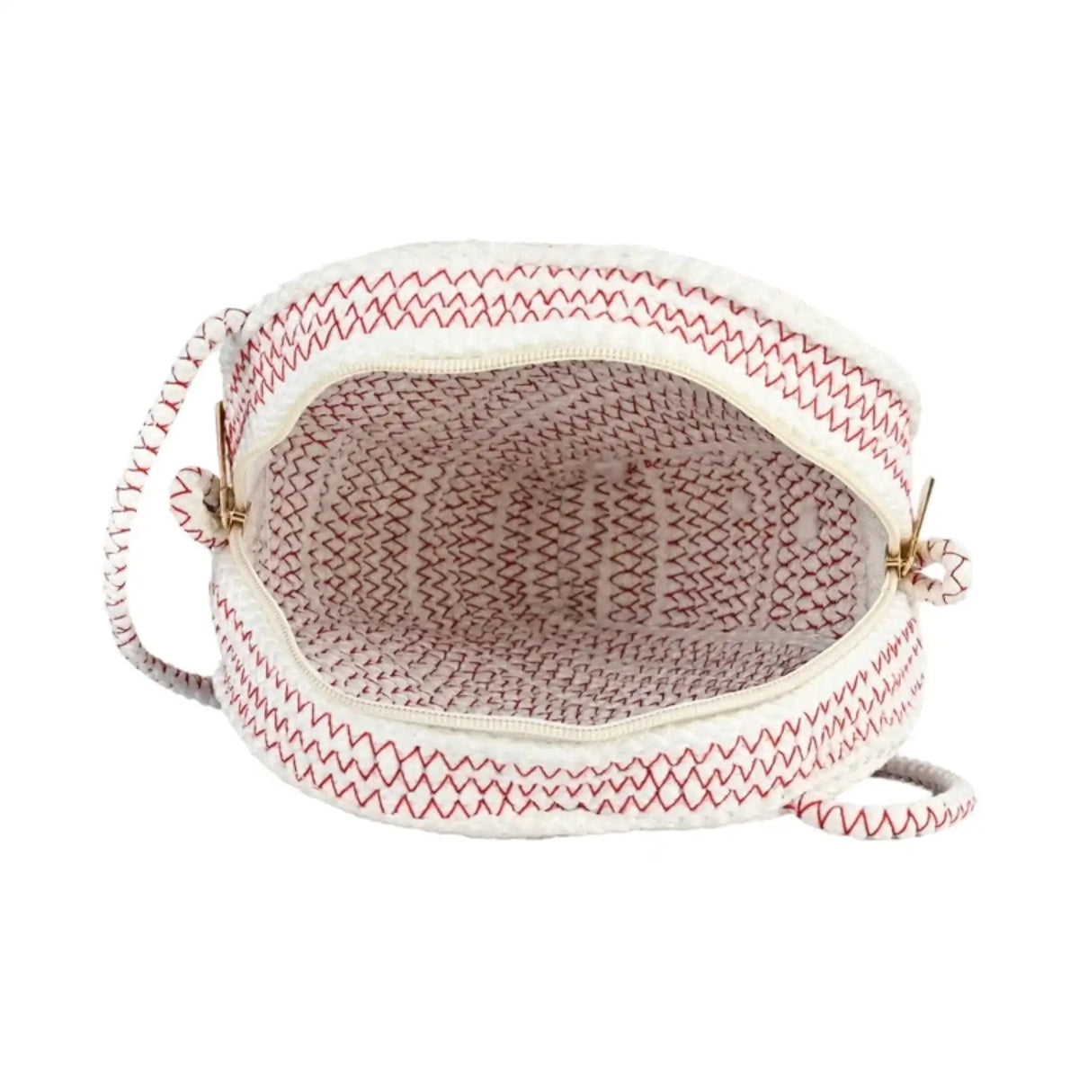 ENSAC Heart Shaped Bag for Women – Pearl Crossbody Sling Bag with Tassel
