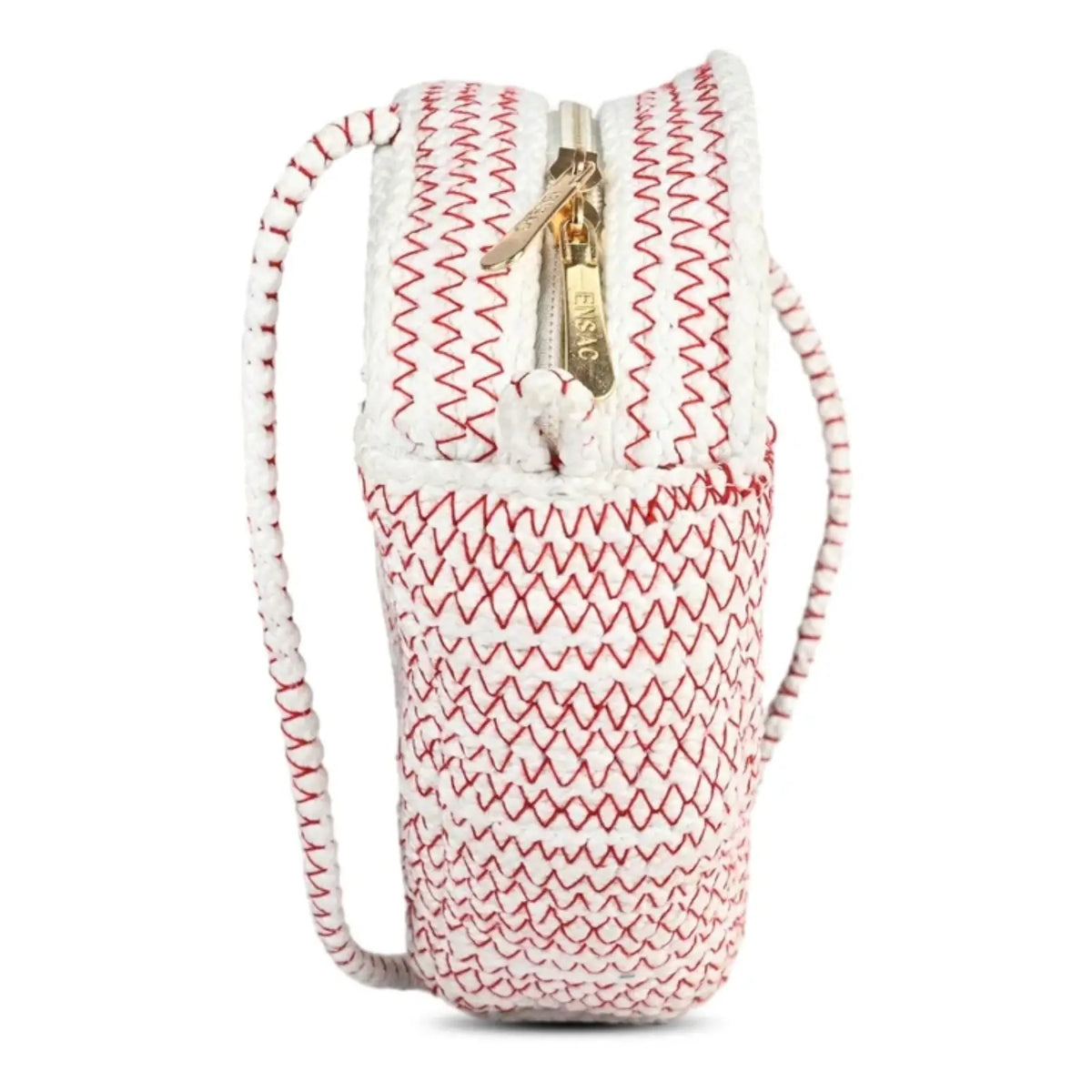 ENSAC Heart Shaped Bag for Women – Pearl Crossbody Sling Bag with Tassel