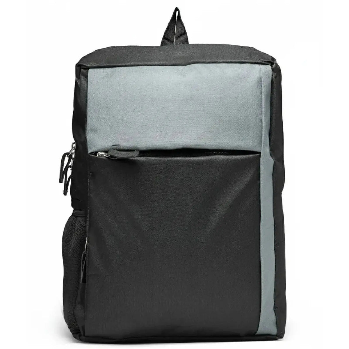 ENSAC Laptop Backpack for Men – Minimalist Dual-Tone Black & Grey Office & College Bag