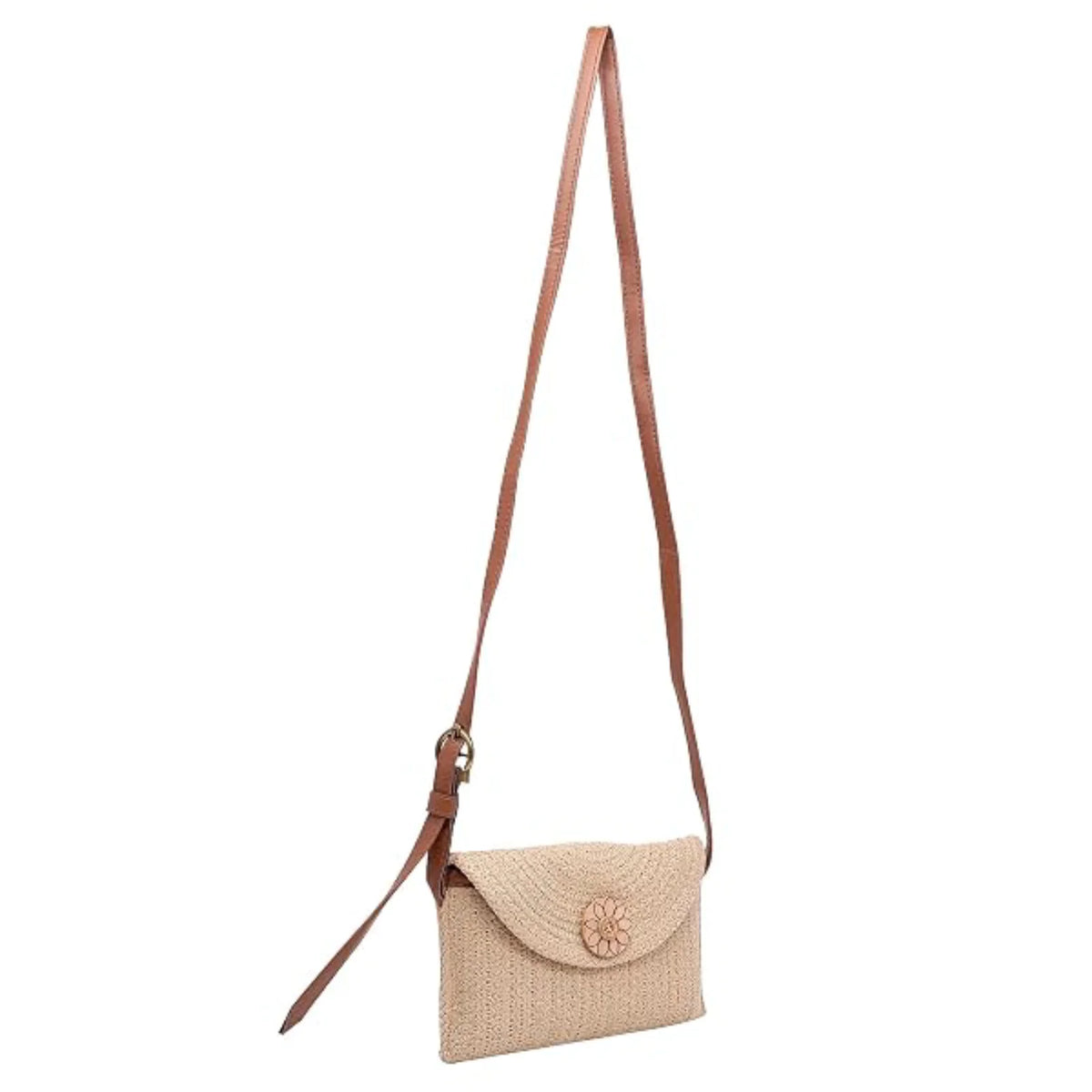 ENSAC Women's Mini Sling Bag | Handcrafted Nylon Rope Crossbody bag