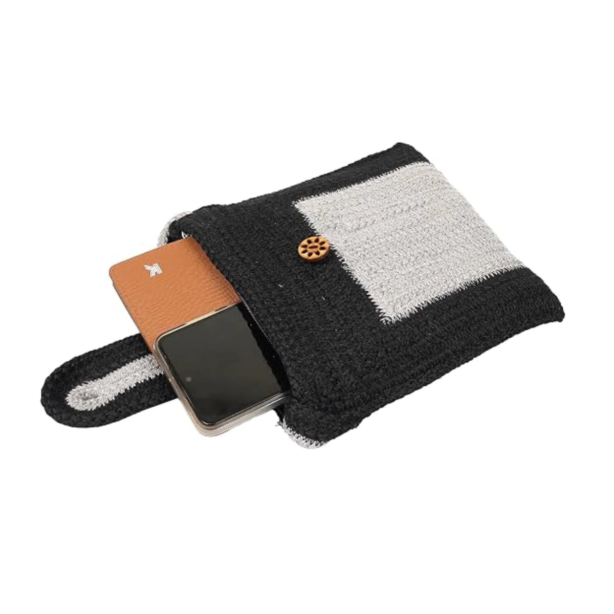 ENSAC Women's Mini Sling Bag | Handcrafted Nylon Rope Crossbody bag