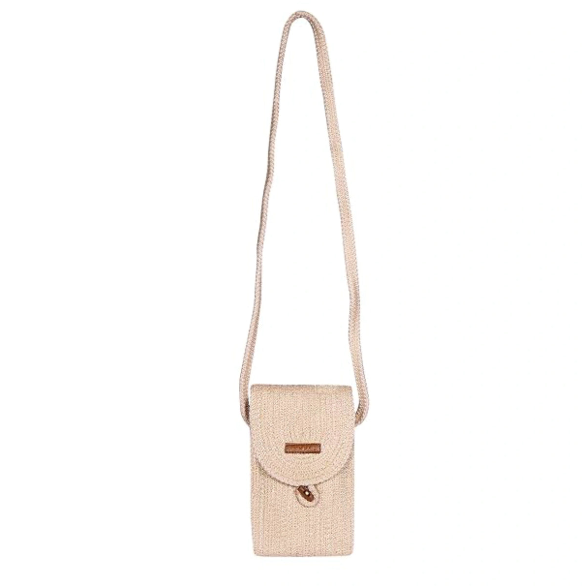 ENSAC Women's Woven Mobile Pouch Bag | Crossbody Phone Sling bag