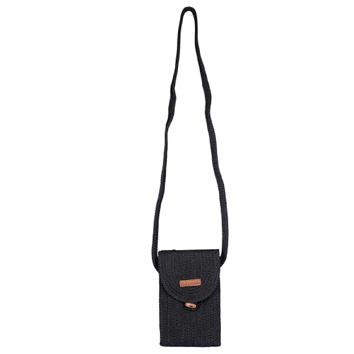 ENSAC Women's Woven Mobile Pouch Bag | Crossbody Phone Sling bag