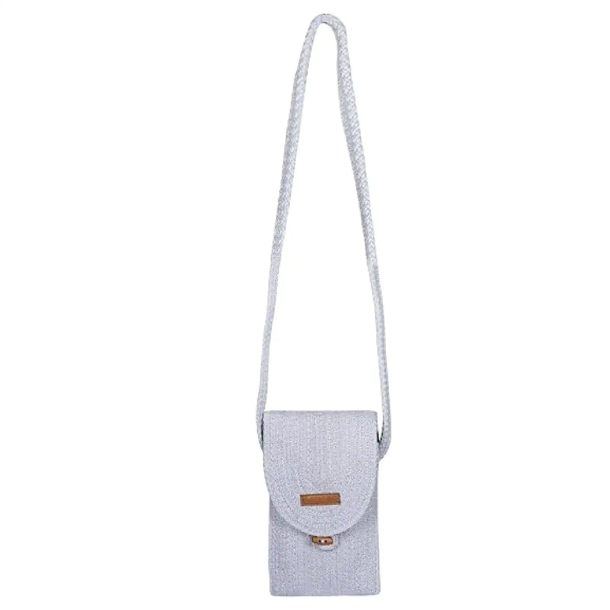 ENSAC Women's Woven Mobile Pouch Bag | Crossbody Phone Sling bag