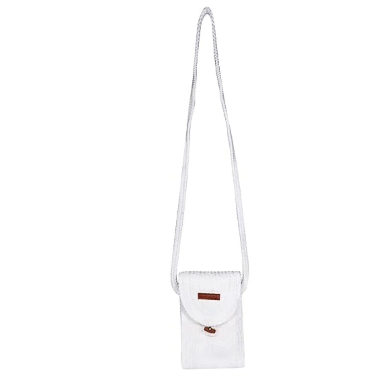 ENSAC Women's Woven Mobile Pouch Bag | Crossbody Phone Sling bag