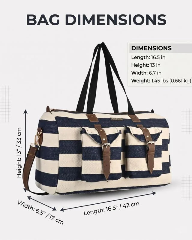 ENSAC Duffle Bag for Travel | Printed Weekender Handbag
