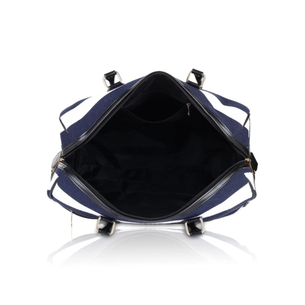 ENSAC Top Handle Travel Duffel Bags | Printed Jacquard Weekender Shoulder Bag