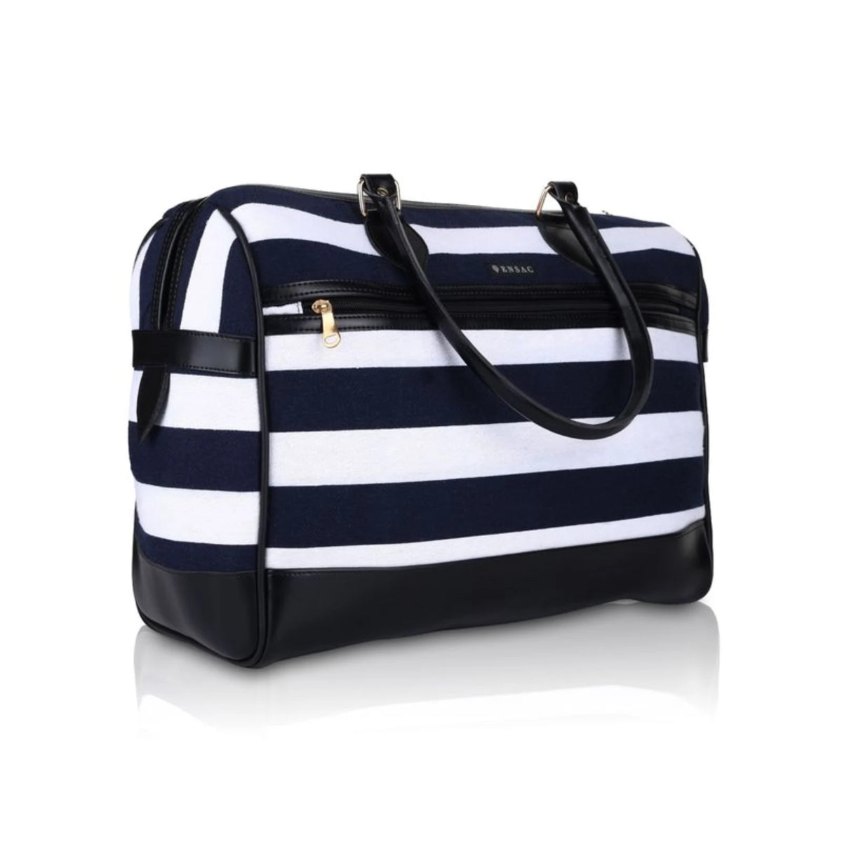 ENSAC Top Handle Travel Duffel Bags | Printed Jacquard Weekender Shoulder Bag