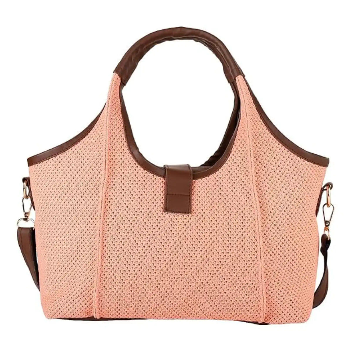 ENSAC Jute Hobo Handbag for Women – Large Shoulder Bag with Crossbody Strap