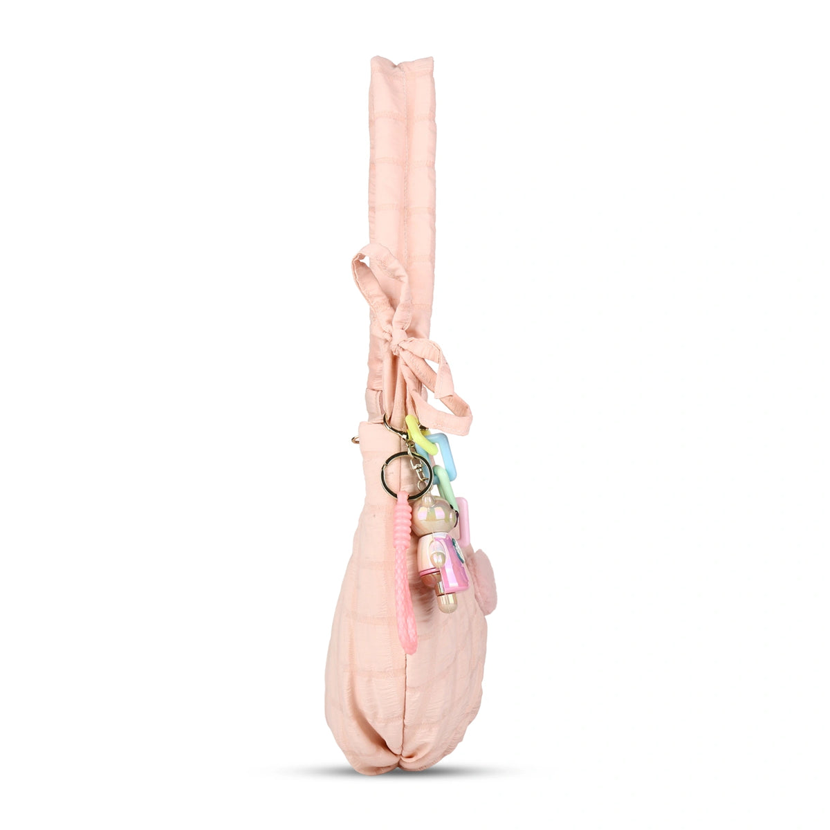 ENSAC Crescent Puff Sling Bag for Women – Popcorn Texture Shoulder Bag