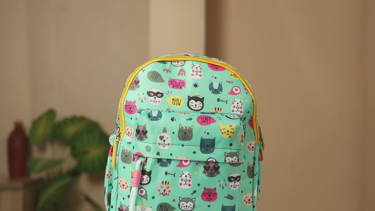 ENSAC Backpack Kid – Cute School Bags for Boys & Girls | Lightweight Polyester Laptop Backpacks