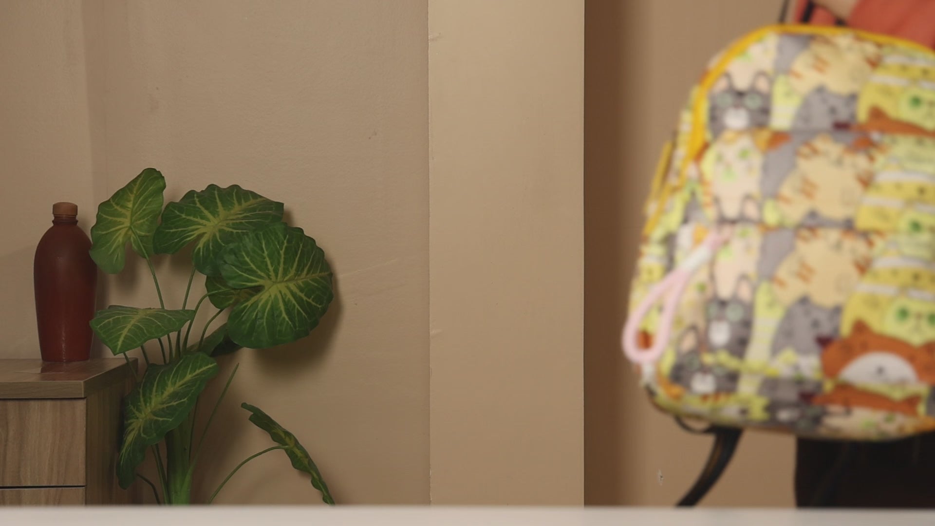 Kids Yellow Backpack | Cute Cartoon Printed School & Daily Use Bag