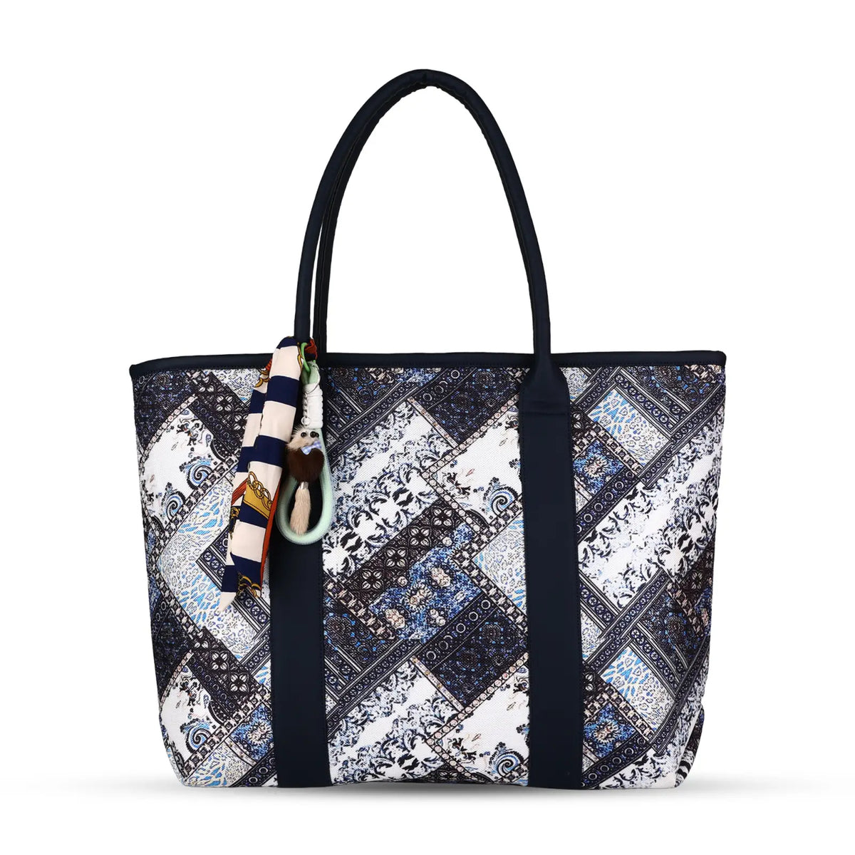 Women’s Jute Tote Bag with Laptop Sleeve