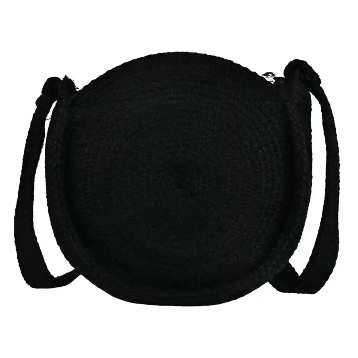 ENSAC Round Sling Bag for Women | Woven Sunflower Crossbody bag