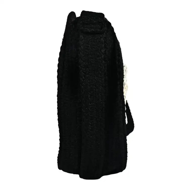 ENSAC Round Sling Bag for Women | Woven Sunflower Crossbody bag