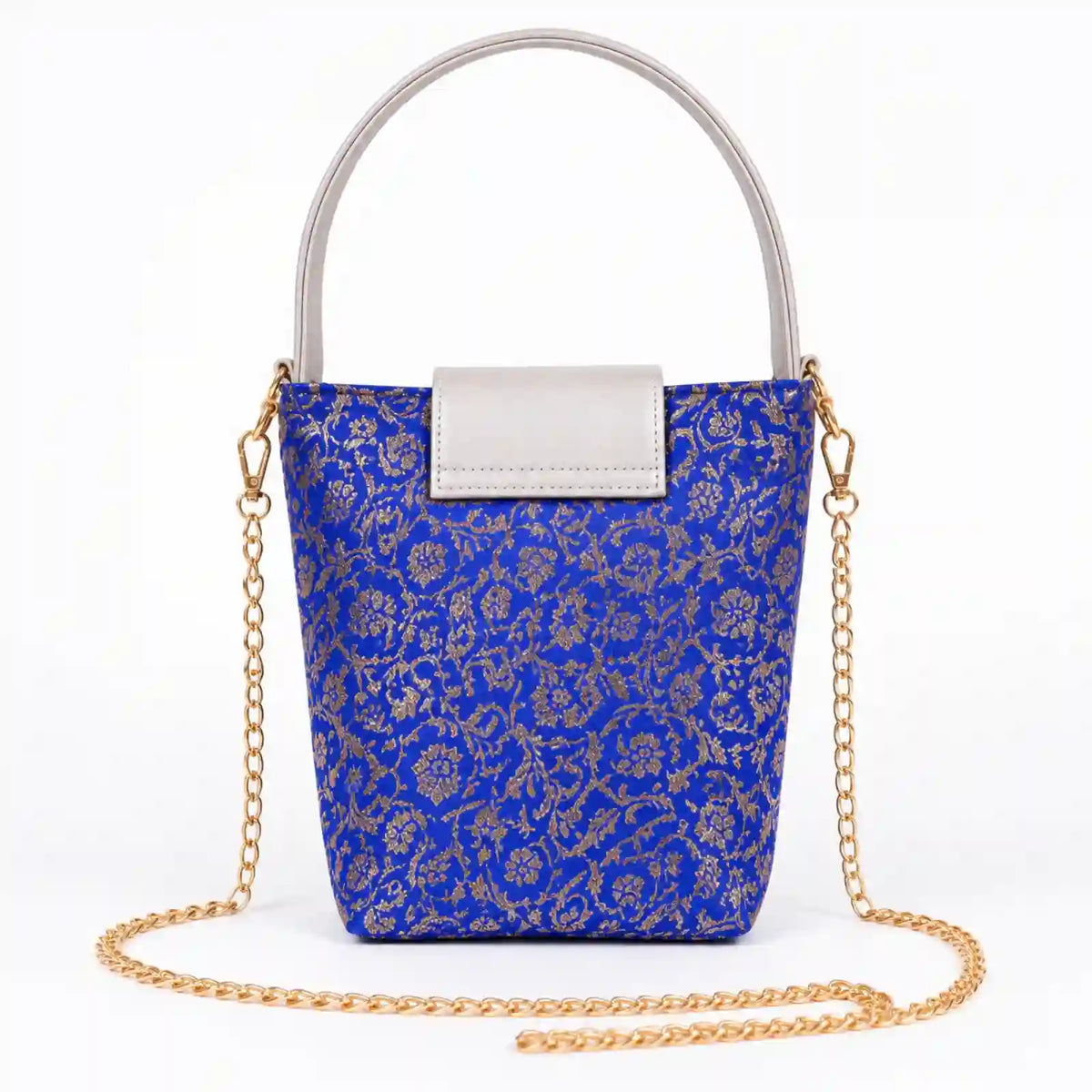 ENSAC Eternal Love Sling Bag | Silk Festive Top Handle Chain Handbag for Women