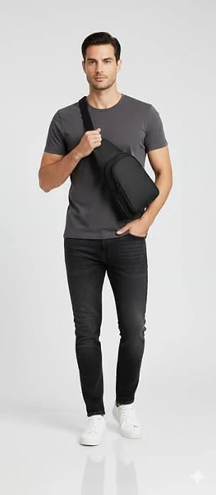ENSAC Crossbody Chest Bag – Camouflage Tactical Travel Sling Bag