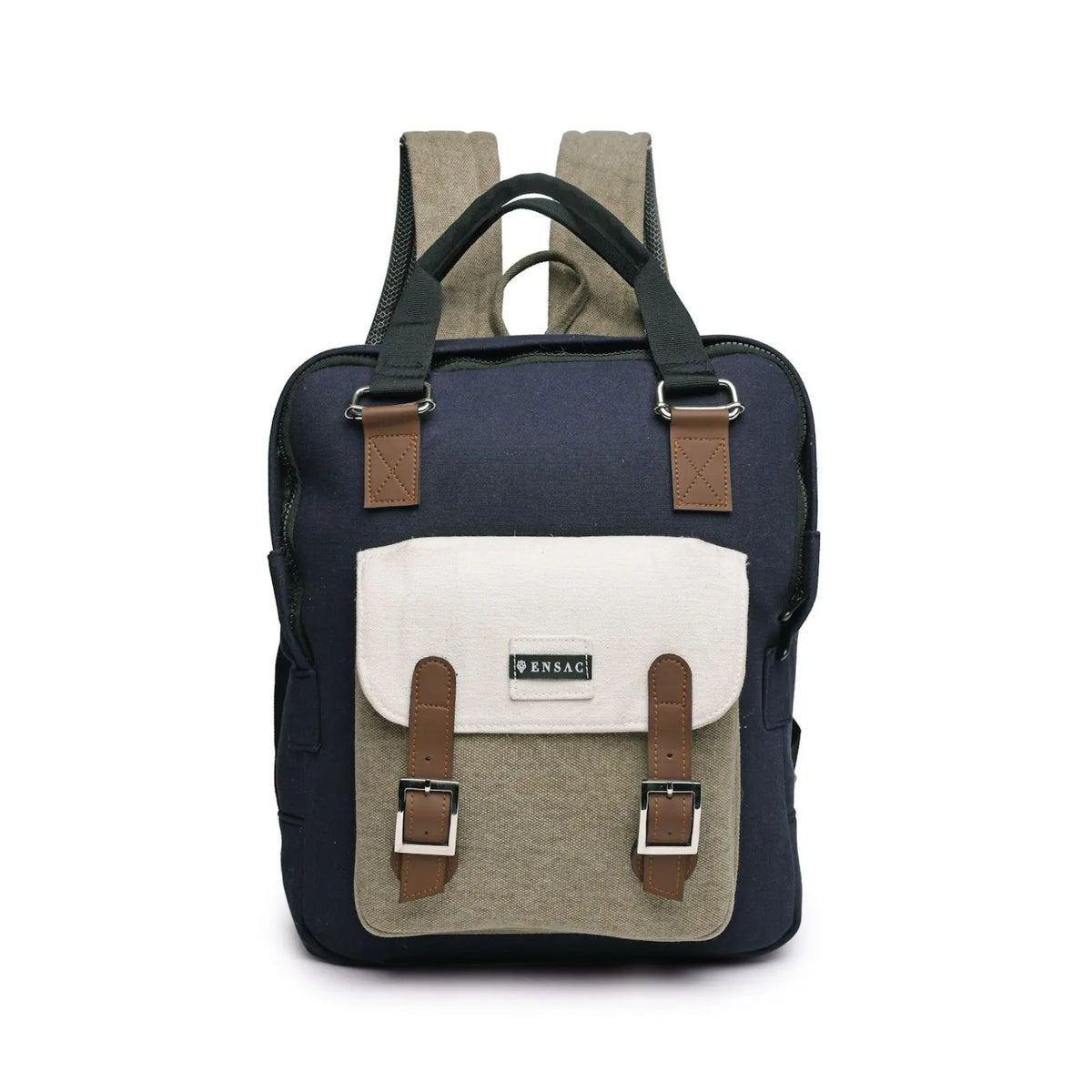 ENSAC Stylish Laptop Backpack for Women – Canvas College & Work Bag