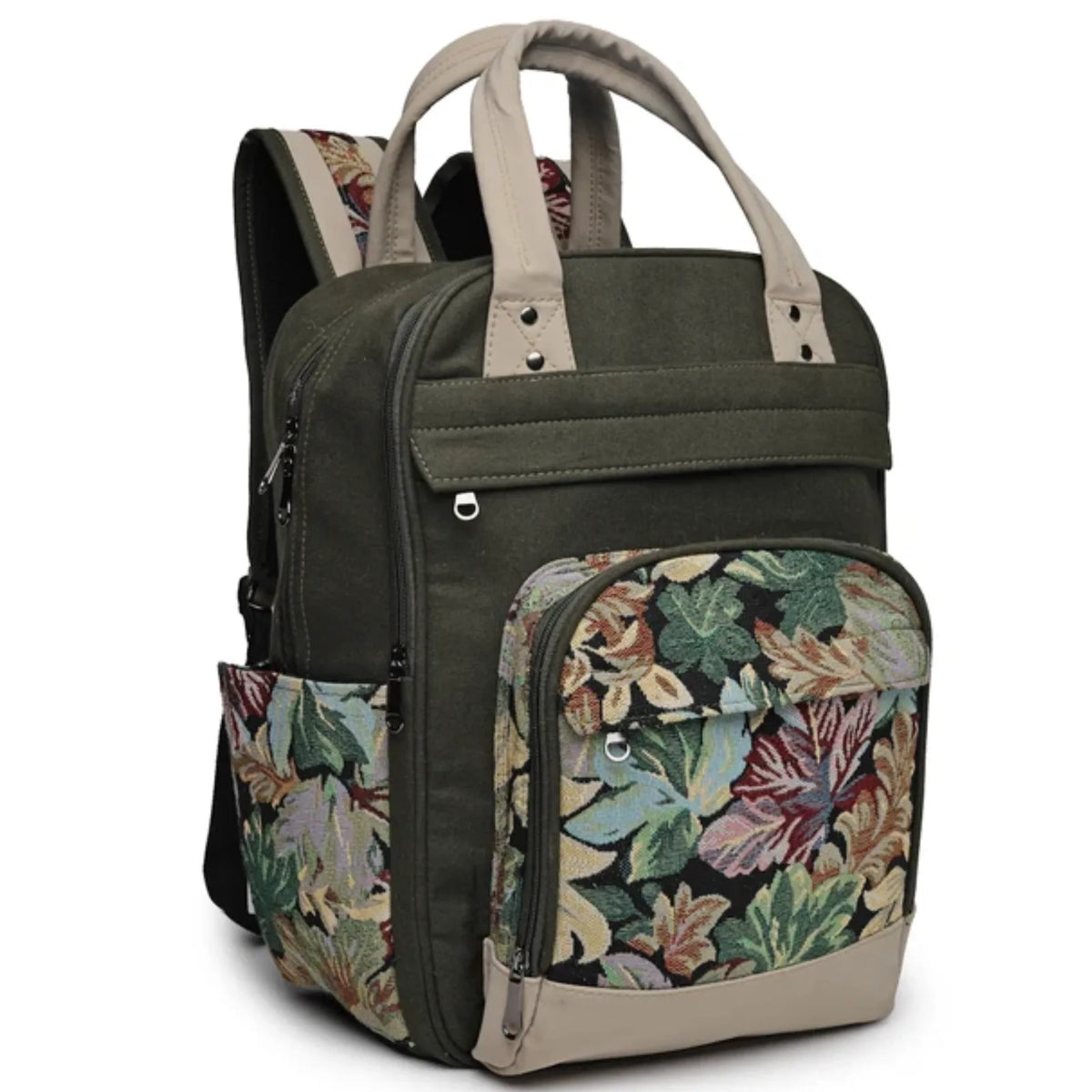 ENSAC Stylish Laptop Backpack for Women – Canvas College & Work Bag