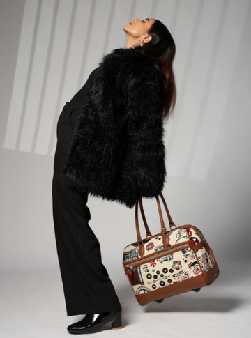 Printed Medium Casual Duffel Bag