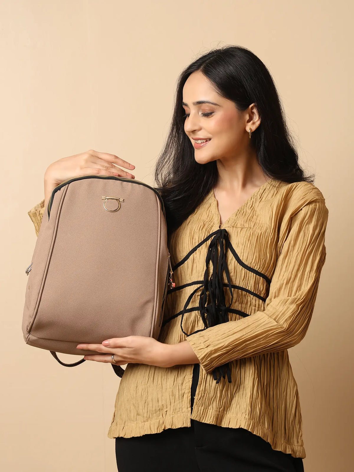 ENSAC Mini Backpack for Women – Lightweight & Water-Resistant for Daily Use