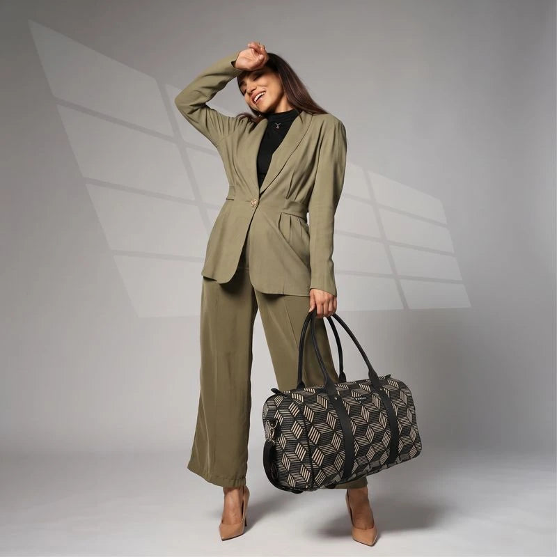ENSAC Duffle Bag for Travel | Printed Weekender Handbag