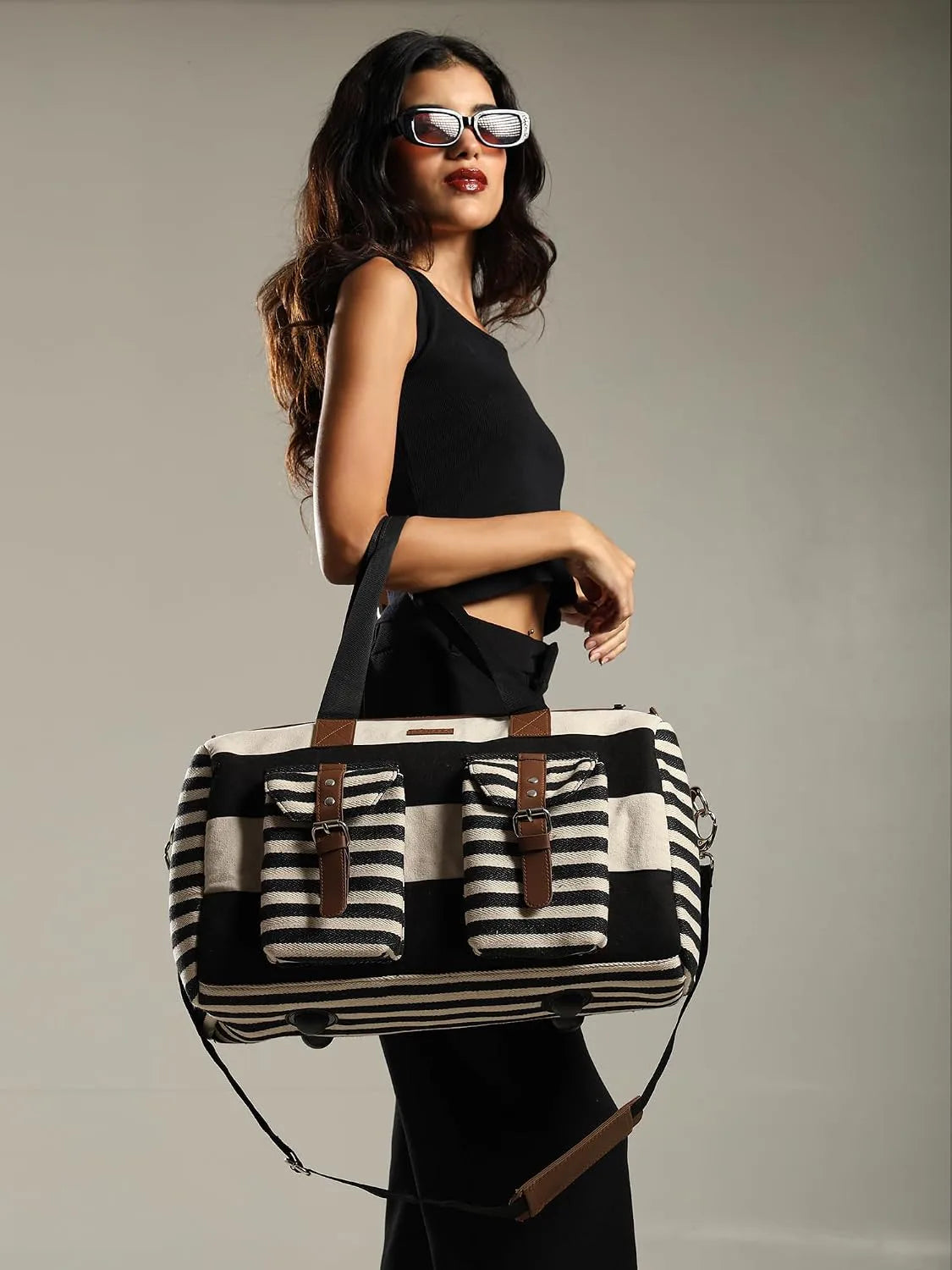 ENSAC Duffle Bag for Travel | Printed Weekender Handbag