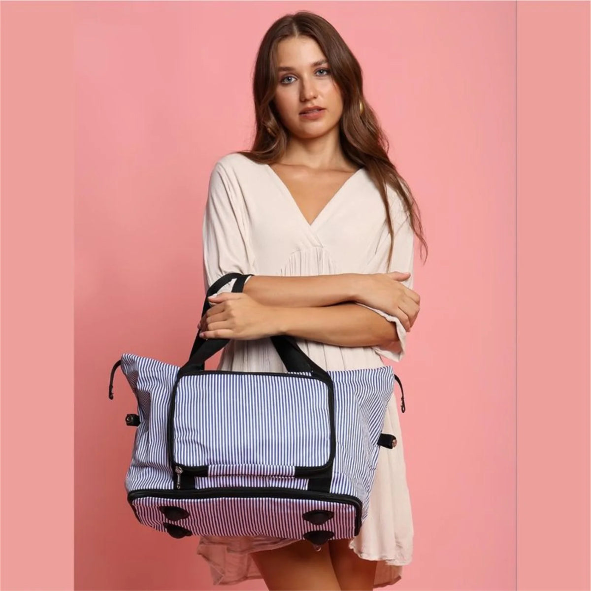 ENSAC Expandable Travel Bag | Foldable Weekender Luggage Handbag