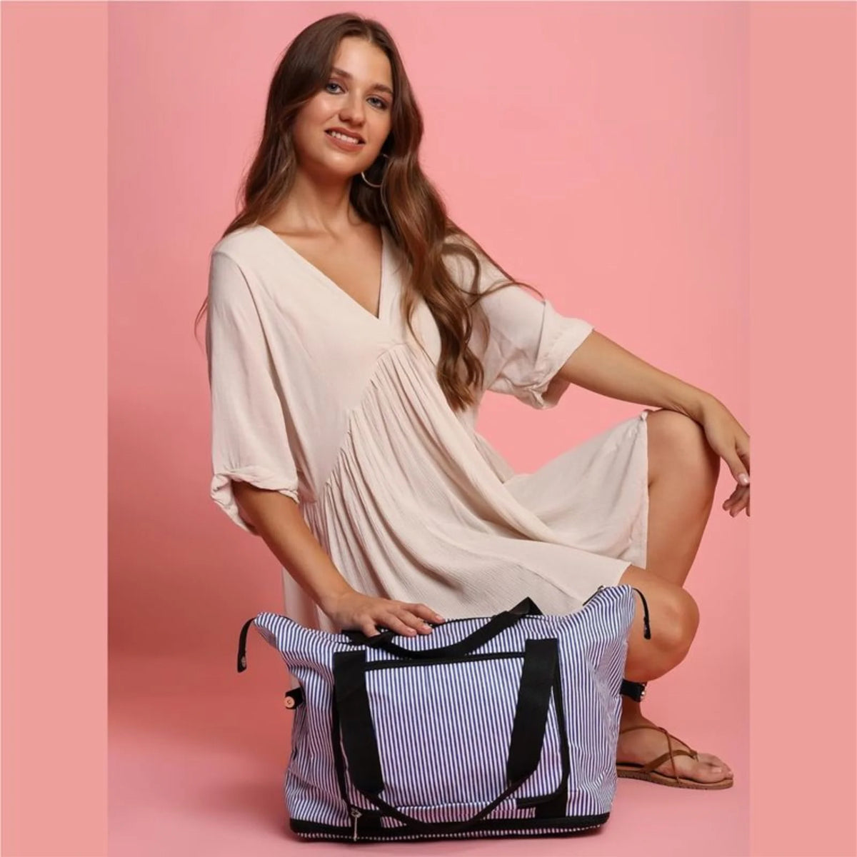 ENSAC Expandable Travel Bag | Foldable Weekender Luggage Handbag