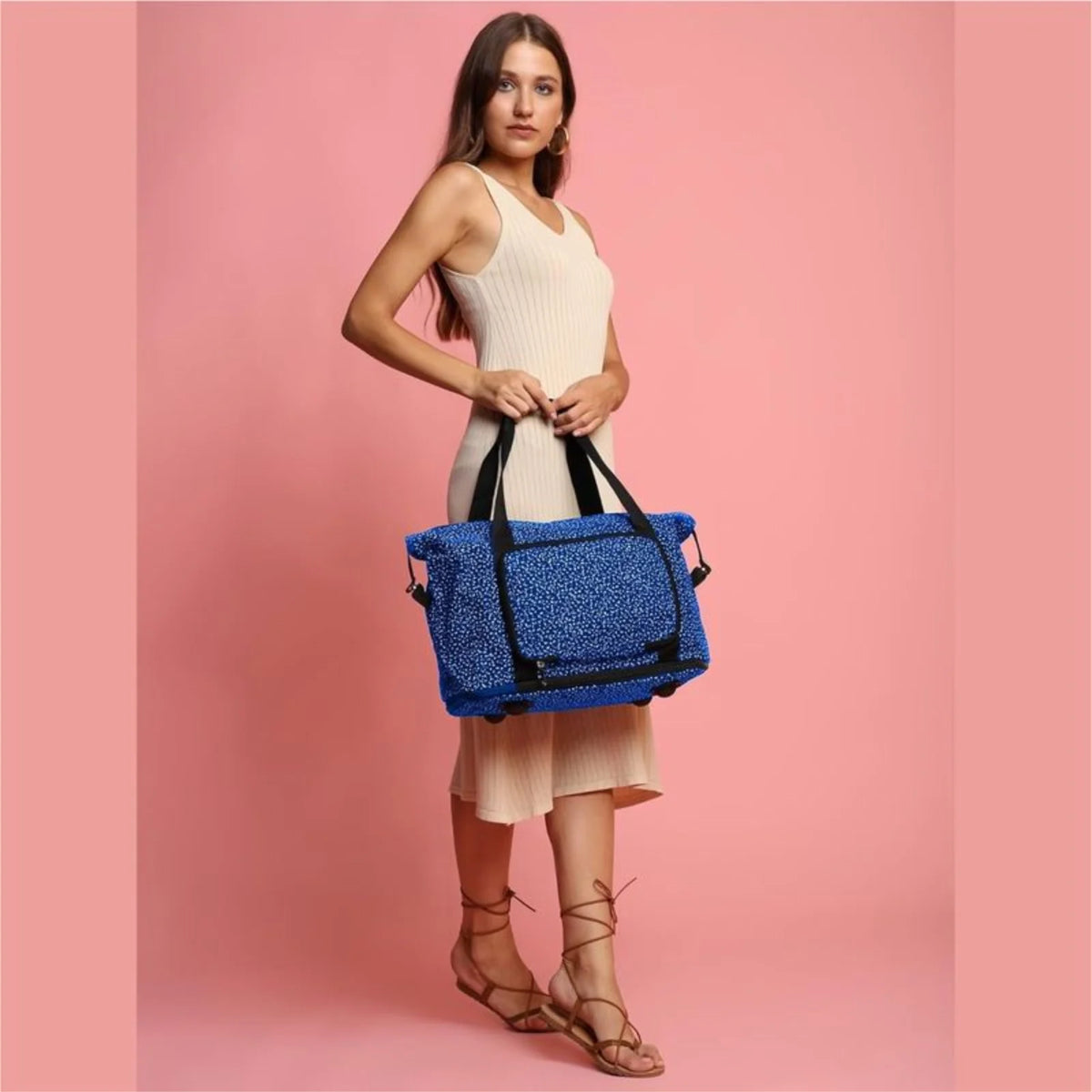 ENSAC Expandable Travel Bag | Foldable Weekender Luggage Handbag