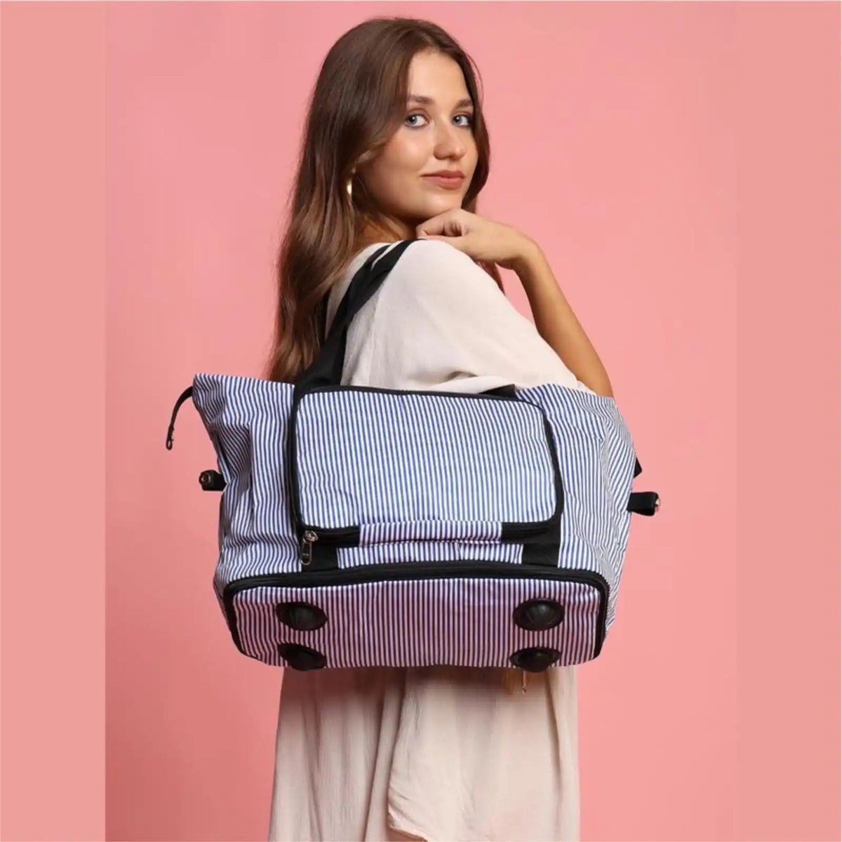 ENSAC Expandable Travel Bag | Foldable Weekender Luggage Handbag