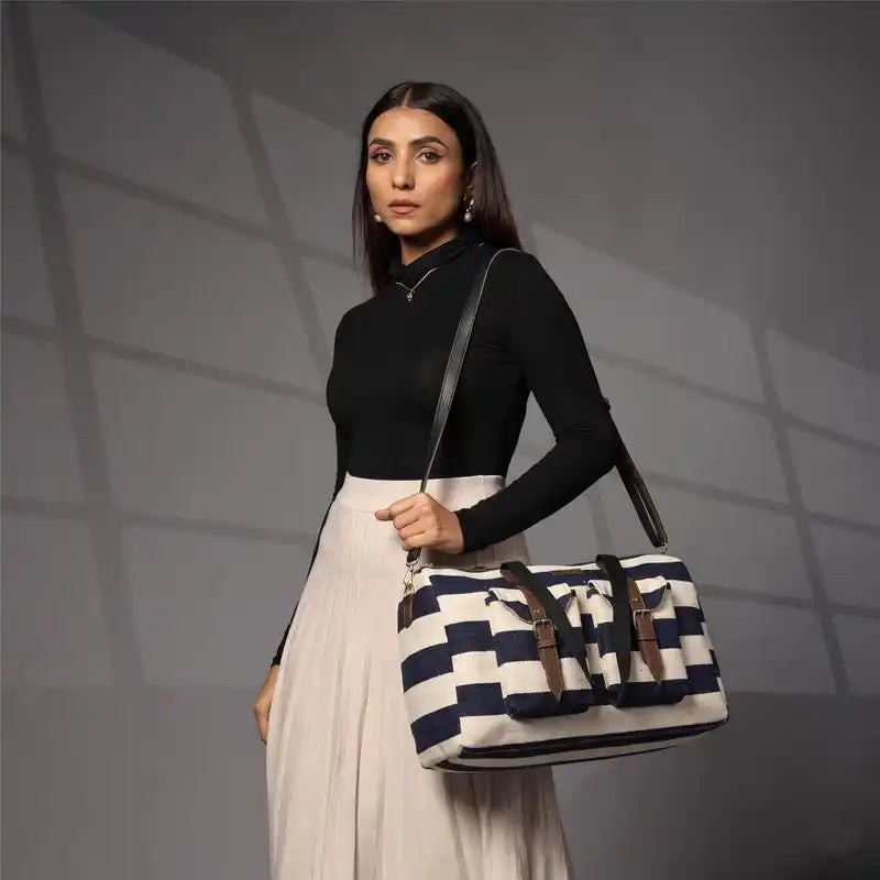 ENSAC Duffle Bag for Travel | Printed Weekender Handbag