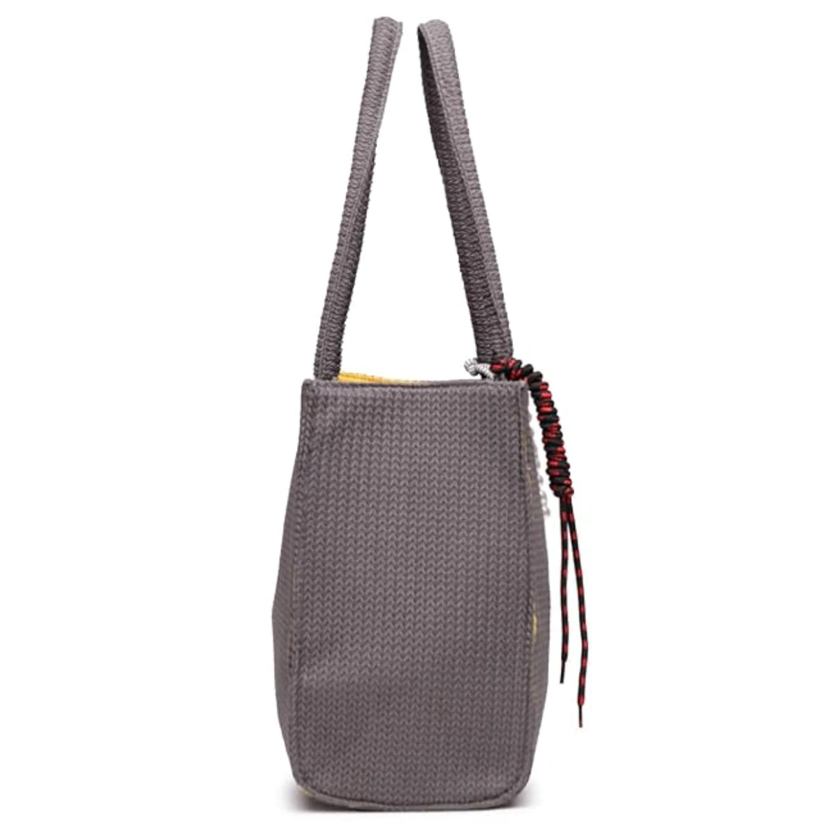 ENSAC Women Tote Bag - Printed Jute Shoulder Bag with Top Handle